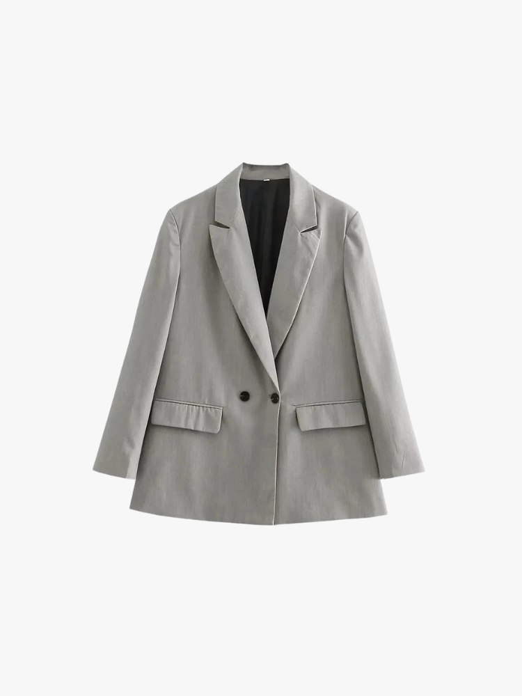 DOUBLE BREASTED BLAZER - SOMIHAE