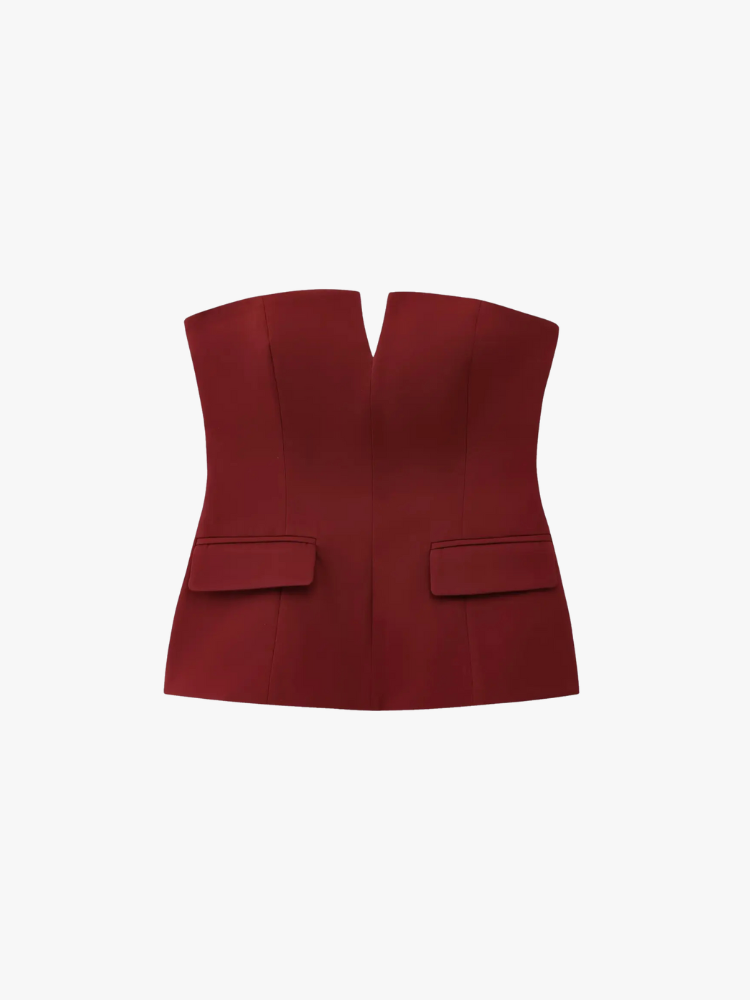 STRAPLESS SLEEVELESS TOP - SOMIHAE