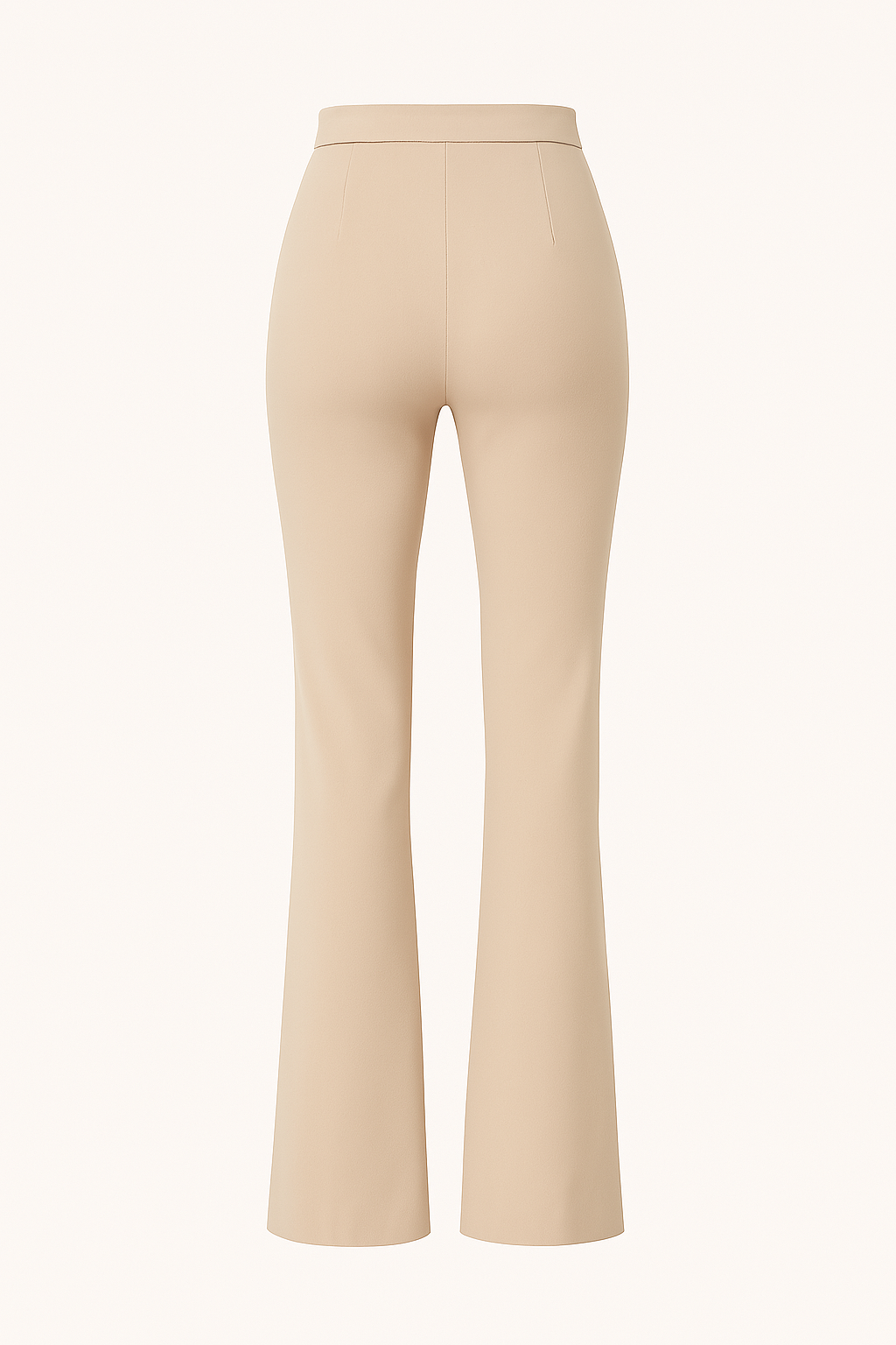 HIGH-WAISTED FLARED TROUSERS - SOMIHAE