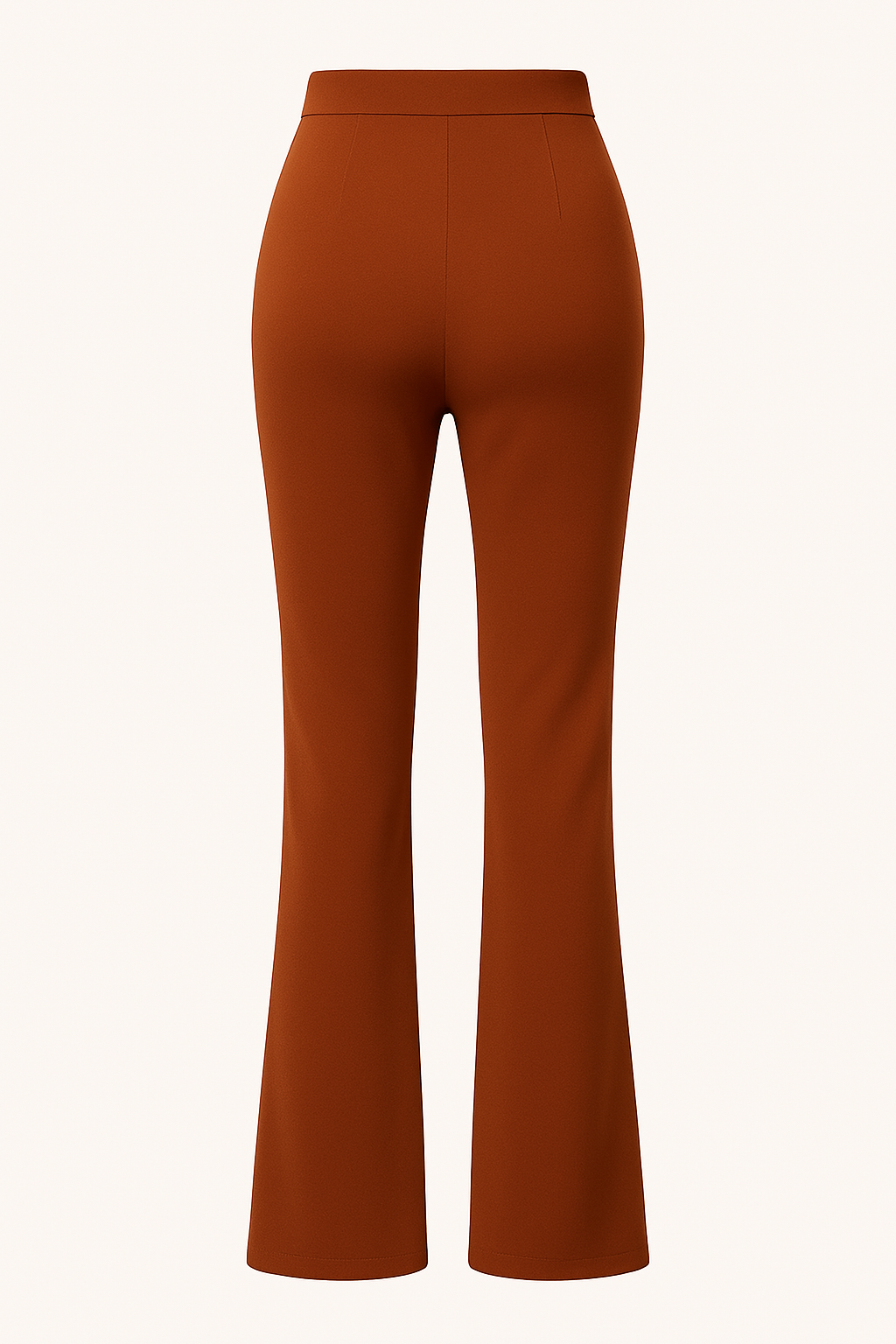 HIGH-WAISTED FLARED TROUSERS - SOMIHAE