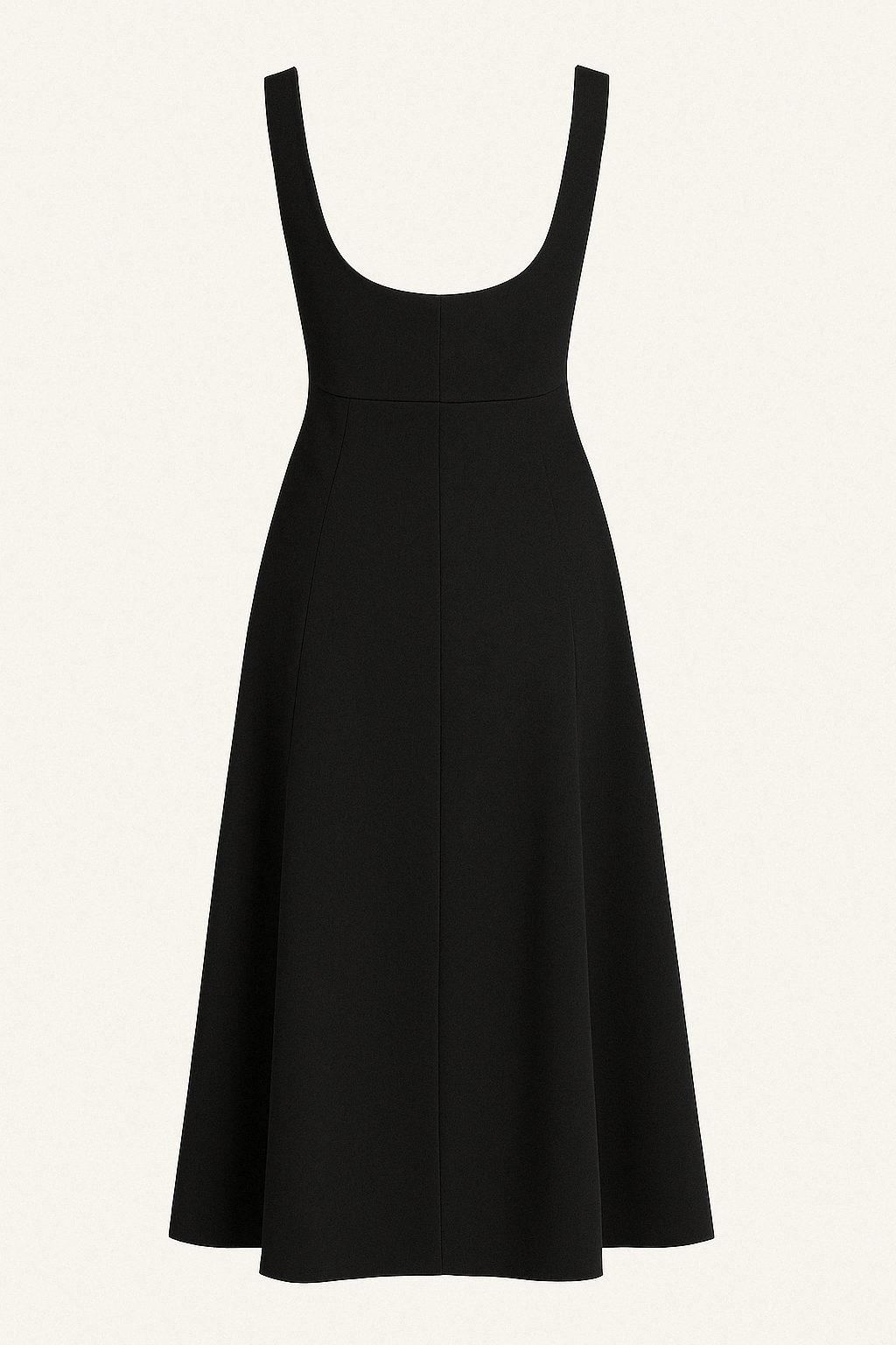 A-LINE SLEEVELESS MIDI DRESS - SOMIHAE