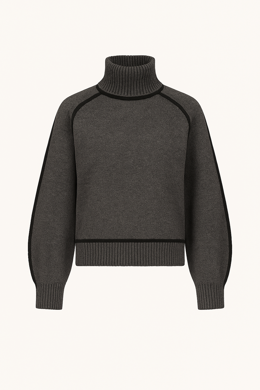 LOOSE FIT TURTLENECK SWEATER - SOMIHAE