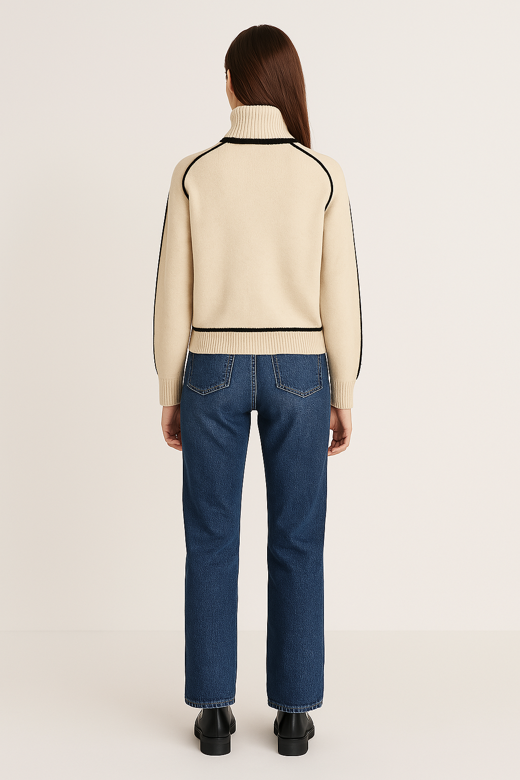 LOOSE FIT TURTLENECK SWEATER - SOMIHAE