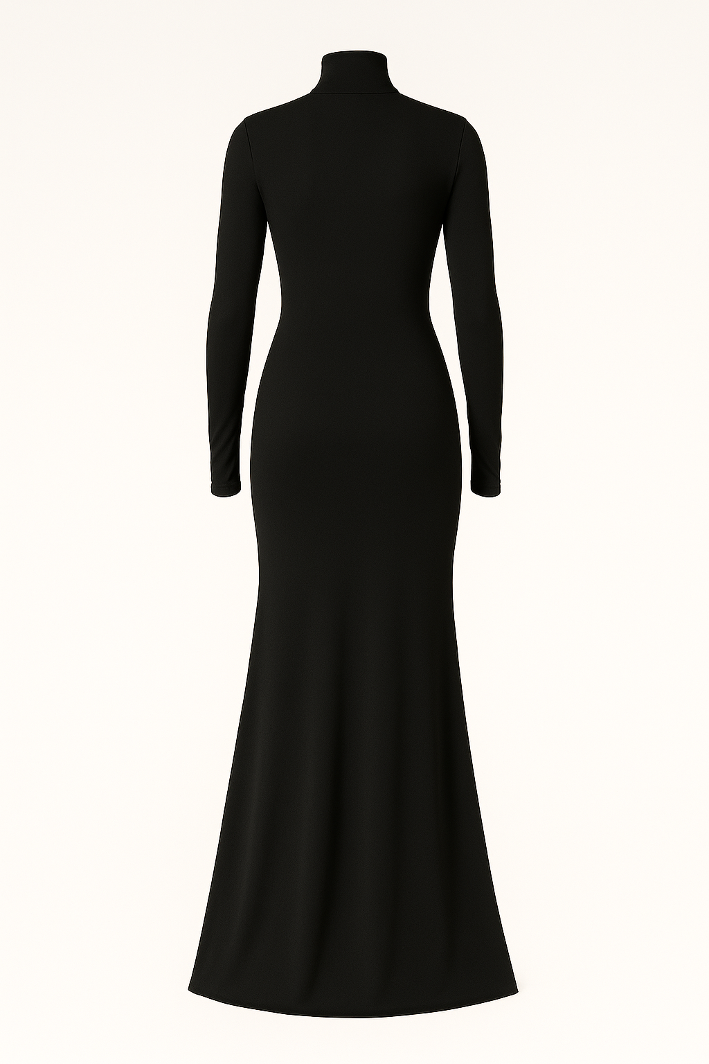 TURTLENECK THIGH SPLIT MAXI DRESS - SOMIHAE